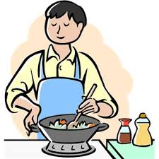preparing meal